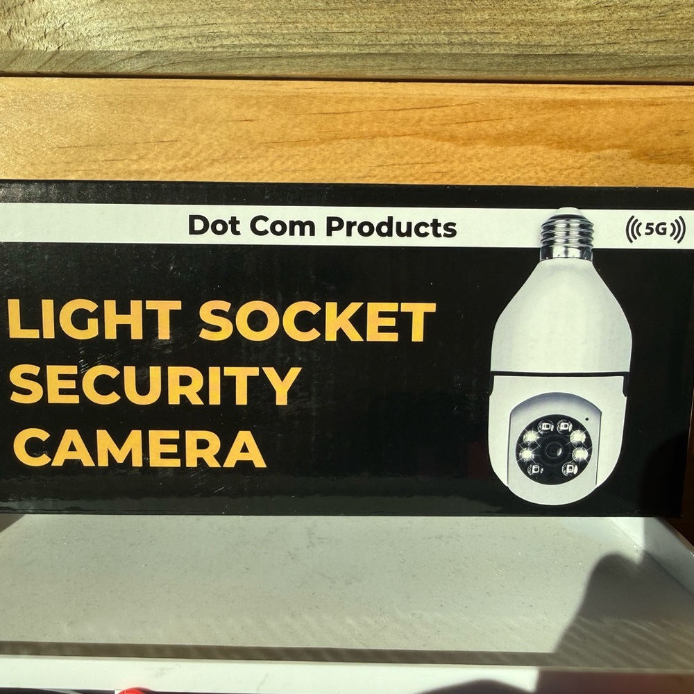 Dot Com Products Light Socket Security Camera